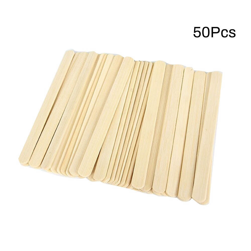 50pcs Popsicle Stick Ice Cube Maker Cream Tools Model Special-Purpose Wooden Craft Stick Lollipop Mold Accessories