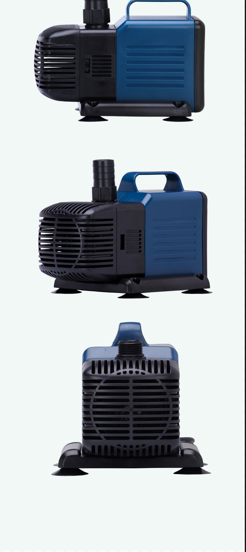 Fish tank pump submersible pump high lift quiet water pump KOI bottom circulation filter water-land pump dual-purpose pond Pump