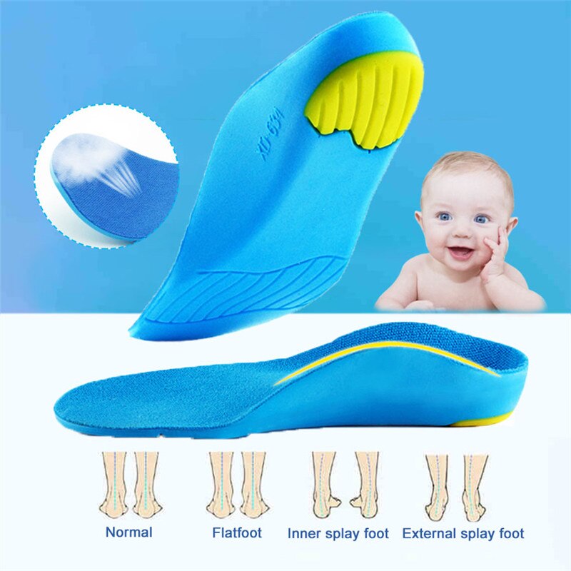 VAIPCOW Doctor Recommends Children's Insoles O/X Leg Foot Valgus Arch Support Orthosis Flat Foot corrigibil Insole Foot Care