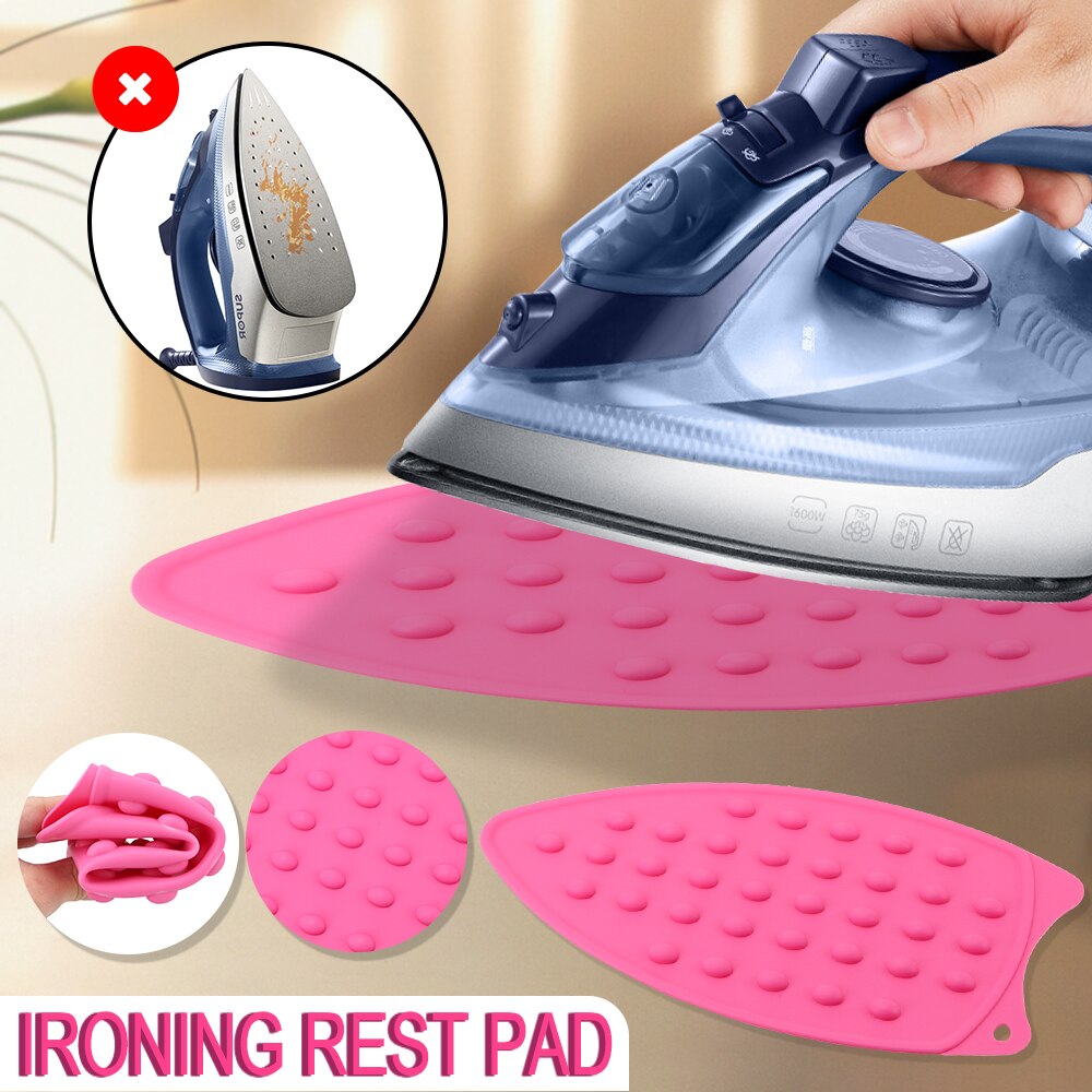Silicone Ironing Pad Ironing Board Pad Heat-resistant Protection Rest Pad Portable Insulation Boards for Clothes Garment