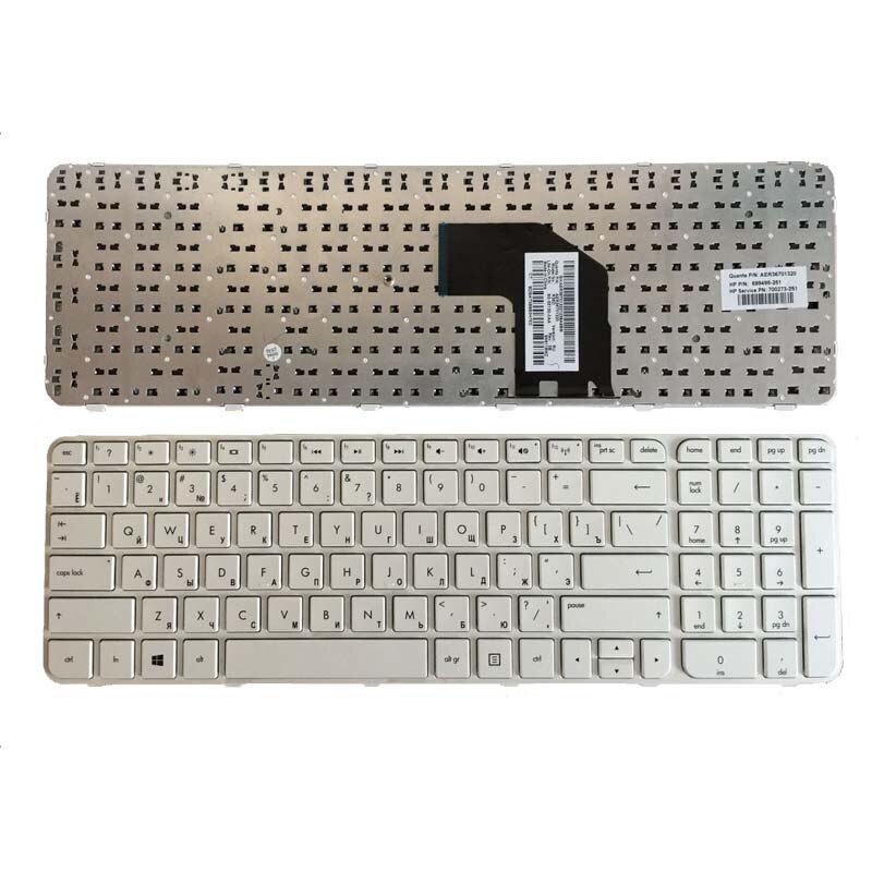 Russische Laptop-Tastatur für HP Pavillon G6 G6-2000 G6-2100 G6-2001TX G6-2025TX G6-2145TX G6-2025 R36 g6-2377sr RU-Tastatur: Weiß