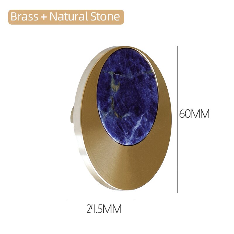 Brass Door Handles Stylish Modern Kitchen Cabinet Handle Simple Hooking Door Handle for Wardrobe Dresser: Natural B