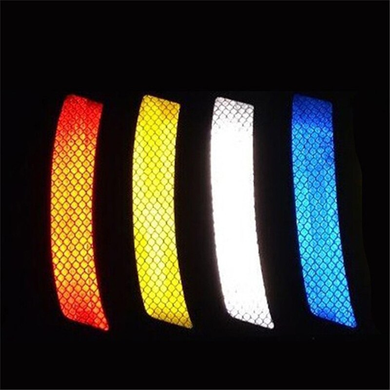 Auto Reflecterende Alarm Stickers Diamond Niveau Auto Styling Anti-Collision Stickers Voor Voorbumper En Achterbumper