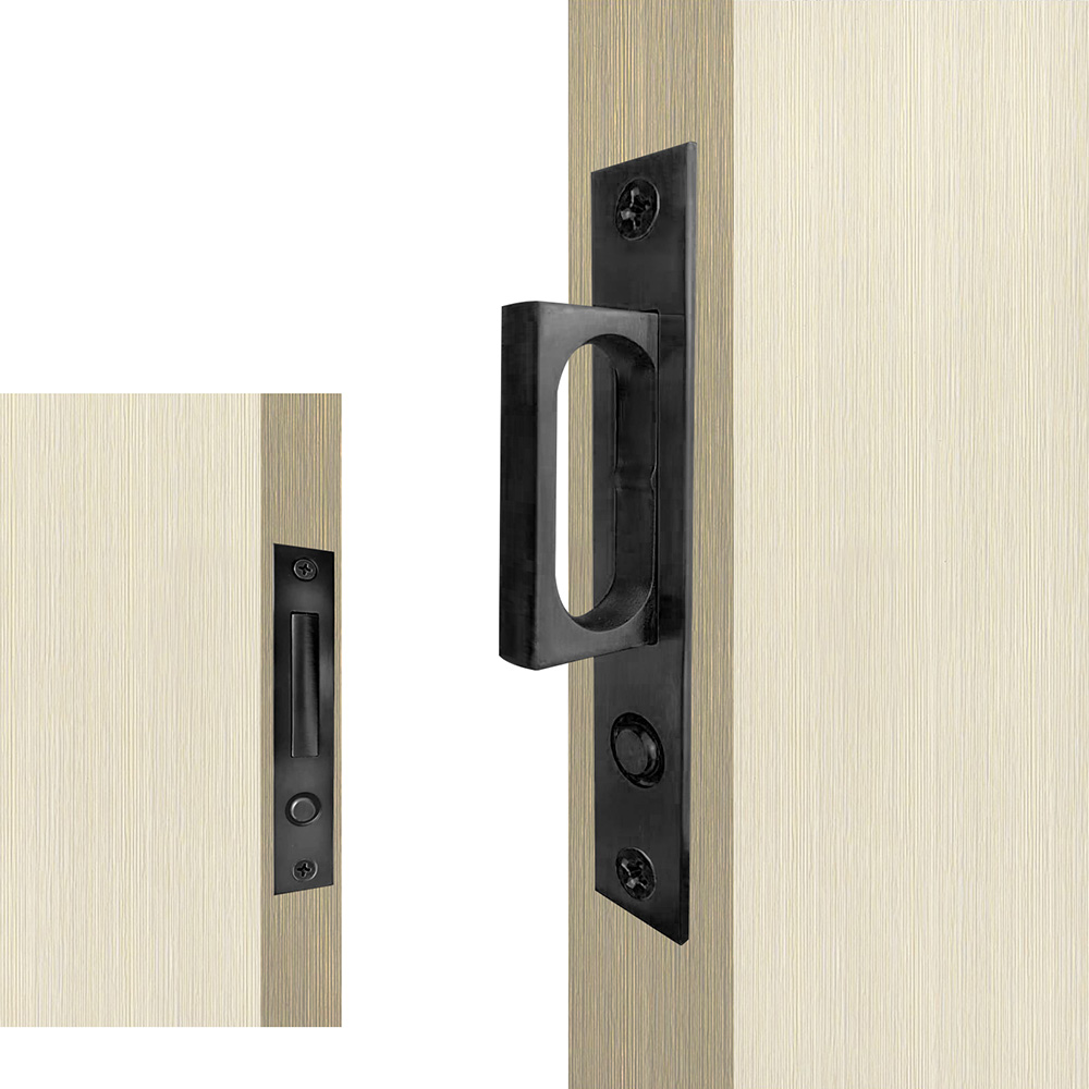 Youthua Pocket Deur Edge Pull Met Push Automatische Schuifdeur Pull Hardware Gold Flush Verborgen Handvat