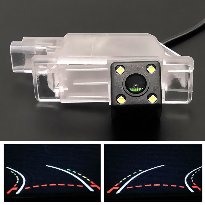 Intelligent Dynamic Trajectory Tracks HD Car Rear View Camera For Peugeot 1007 208 301 307 308 406 407 408 508 607 806 807: Dynamic Trajectory