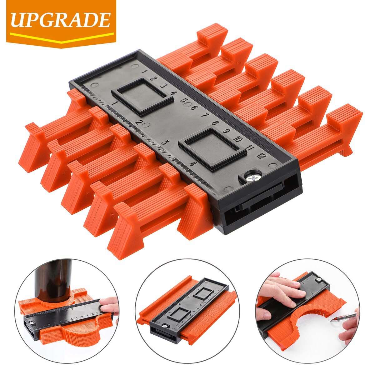 Kontur Replicator Für Holzbearbeitung ToolsShape Reproduktion Kontur Replicator Magie Messung Werkzeug 12/14/25/50cm