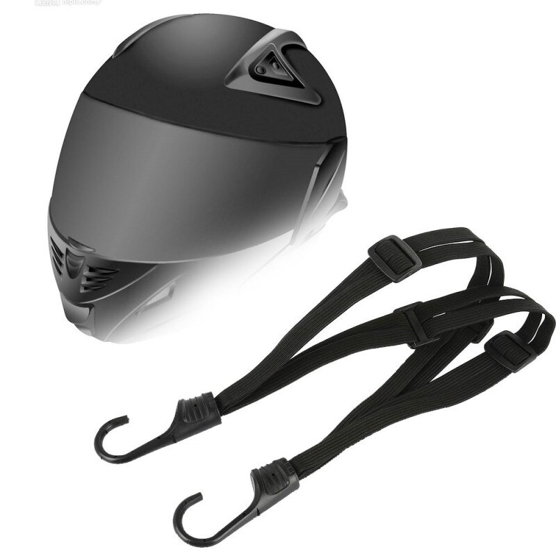 60cm Motorcycle Elastic Rope Strap Retractable Motorcycle Helmet Luggage Elastic Rope Strap Motorcycle Straps Accessories