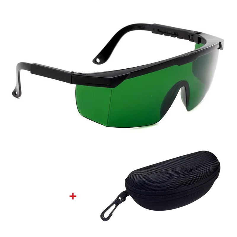 Laserschutzbrille 200 nm-2000 nm Schutzbrille für IPL E-Light OPT Gefrierpunkt-Haarentfernung Stilvoll und schützend: schwarz