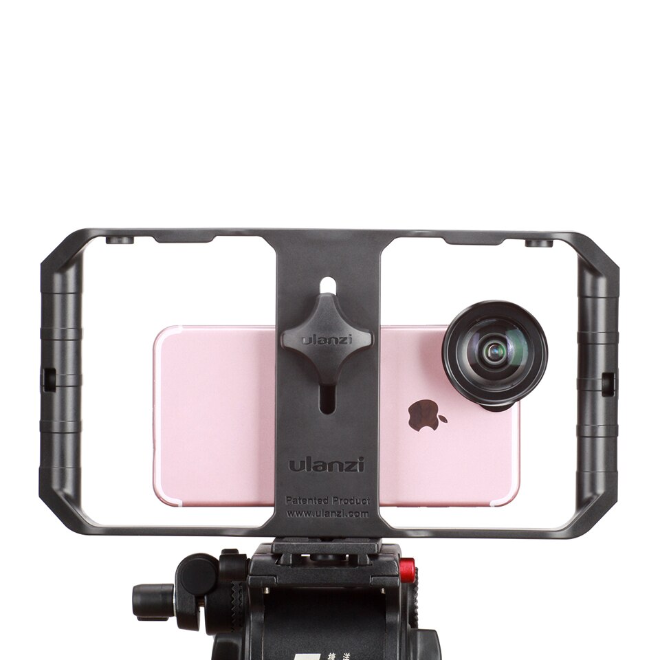 Smartphone Video Rig, Video Stabilizer Handgreep voor iPhone Samsung Huawei Mobiele Telefoon Filmmaken Professionele Videomaker