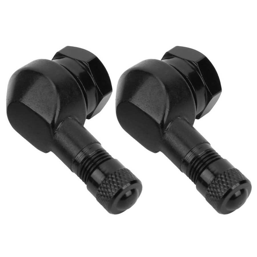 2Pcs 90 Degree Right Angle Valve Stems Motorcycle Tire Air Valve Electric Scooter Conversion Air Valve