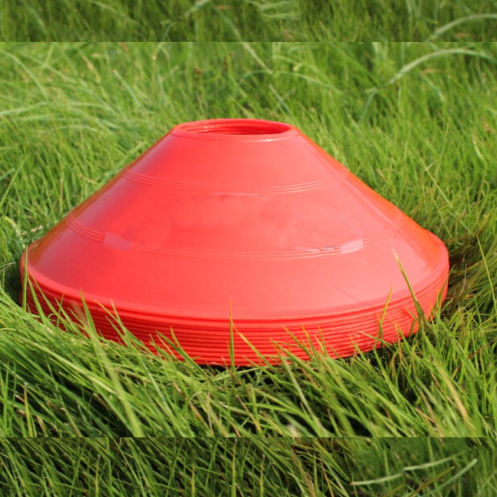 20 pz/set 19cm campo da calcio indicatori di barriera dischi segno calcio formazione coni scuola azienda attività di gruppo attrezzature sportive