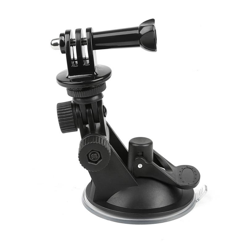 Mini auto raam zuignap beker voorruit glas buitensport camera houder stabiel anti-shake antislip duurzaam praktisch
