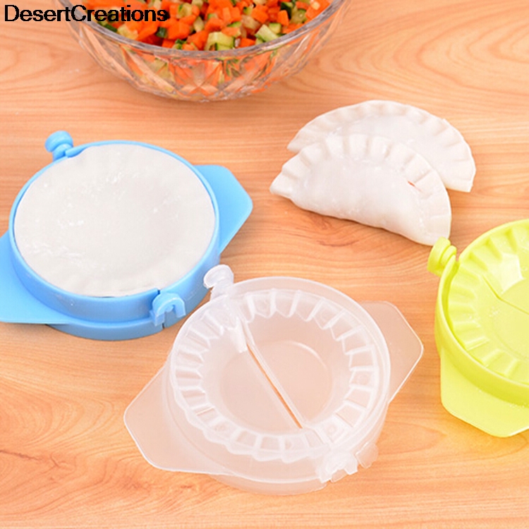 1pc køkken magi fødevare-grade plastik knivspids hjemmepakke dumpling maskine farve tilfældig