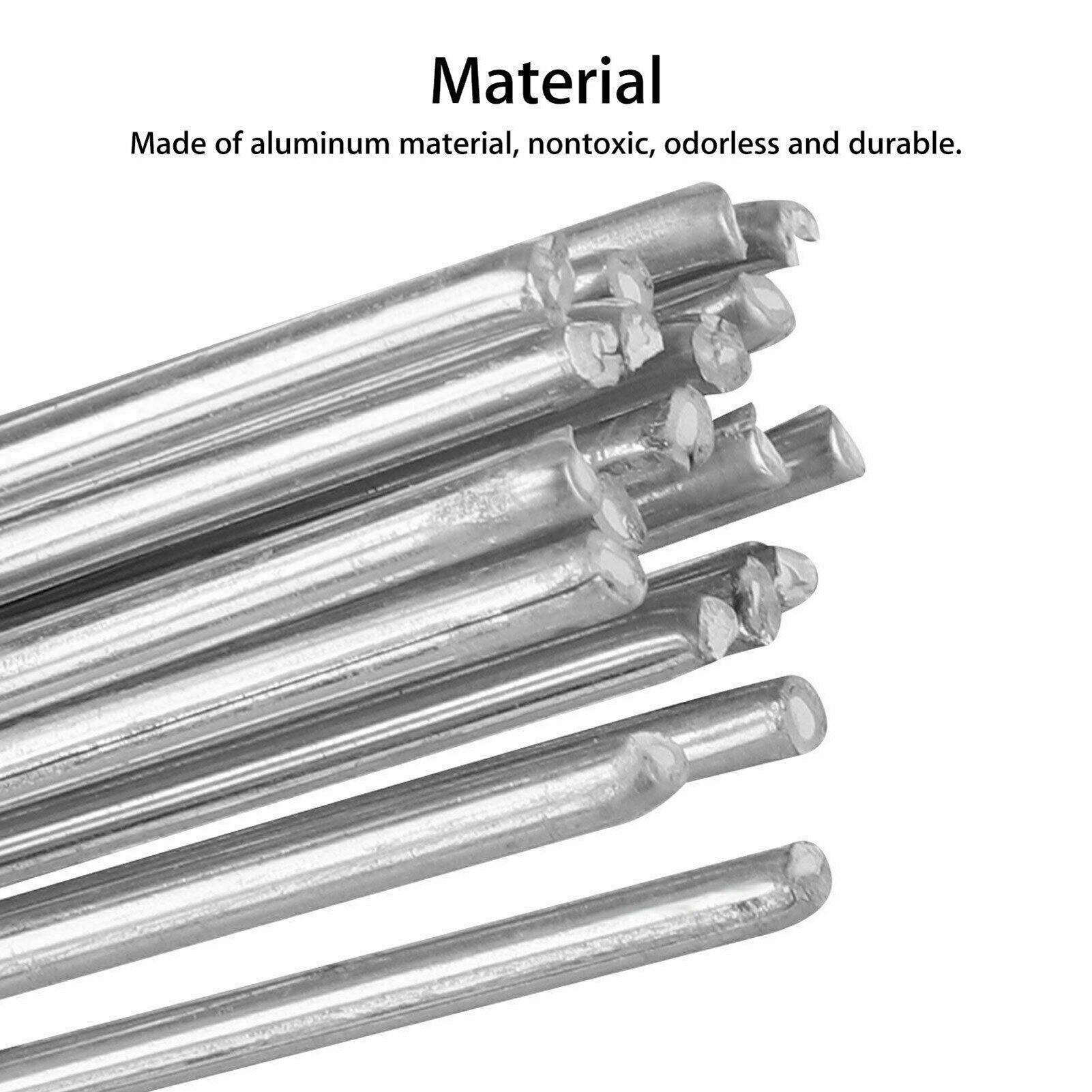 20Pcs Aluminum Welding Rods Solid Core No Flux Required Low Melting Point Corrosion Resistance