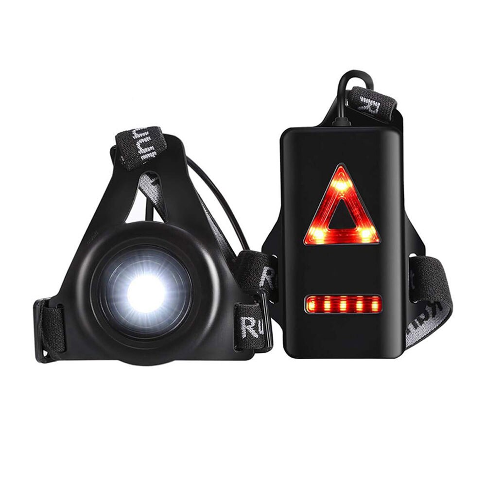 LED Running Chest Lamp Warning Light Walking Torch Outdoor Safety Night Flash