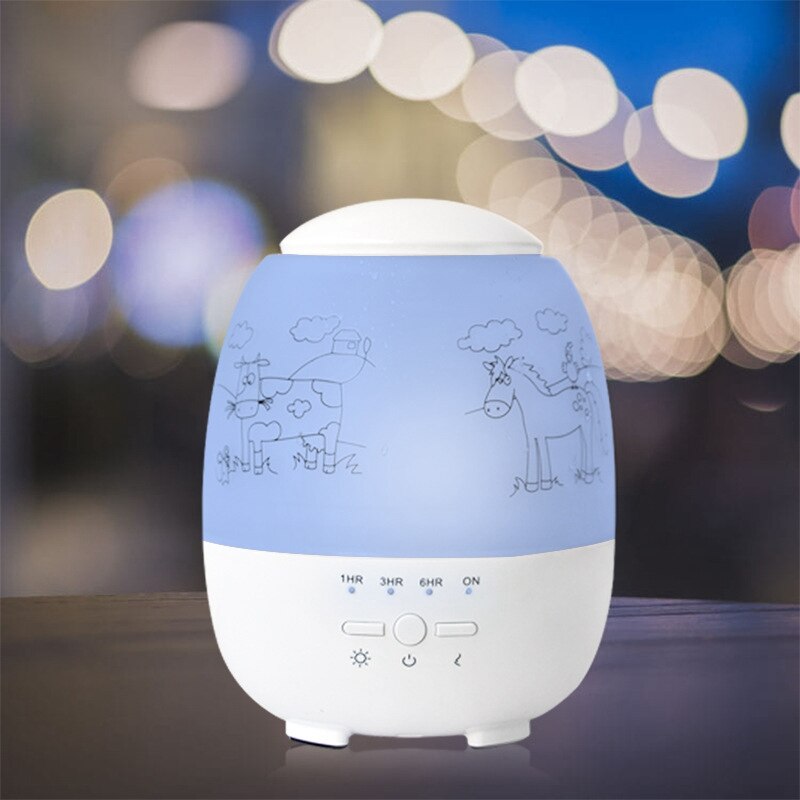 Smart WiFi Control Aromatherapy Machine, Home Humidifier, Home Decor Air Purifier EU Plug