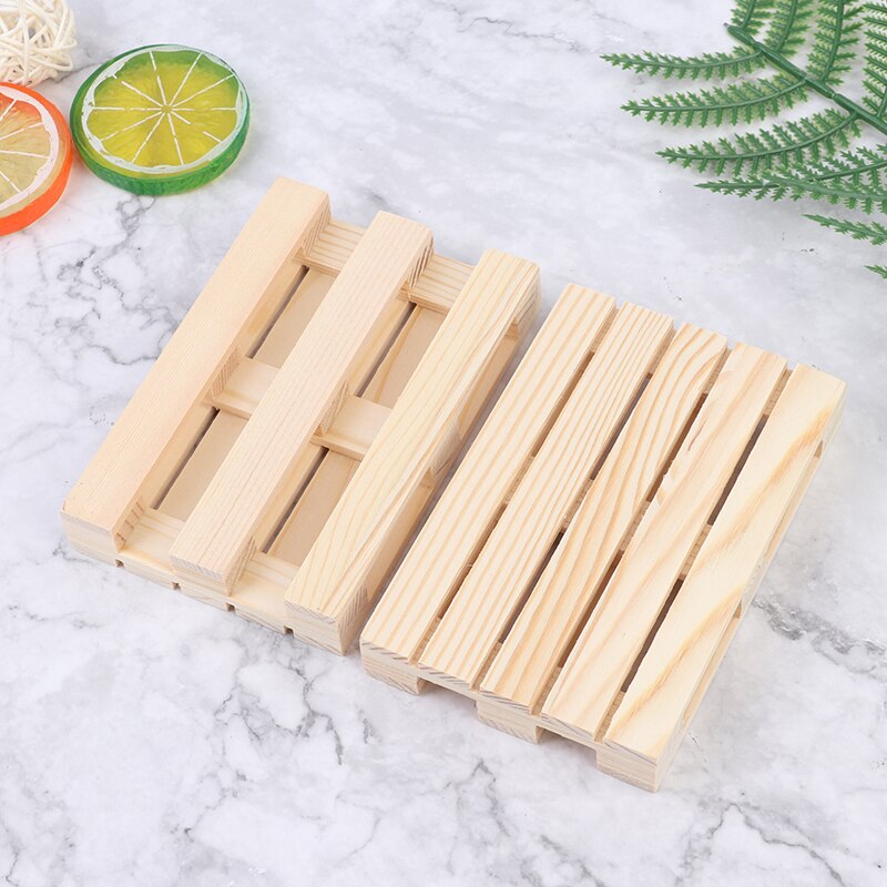 Esterilla de madera para tazas, accesorios de cocina hechos a mano para artesanía del hogar, oficina, Hotel, 2/4 Uds.