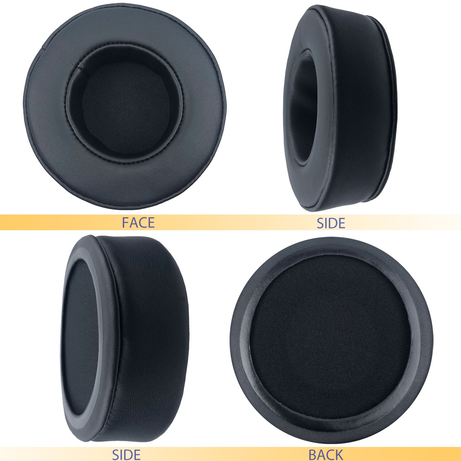 DEERVEER-almohadillas de repuesto para auriculares Bluedio T5, T4, T4S, cojines de espuma viscoelástica gruesa, diadema
