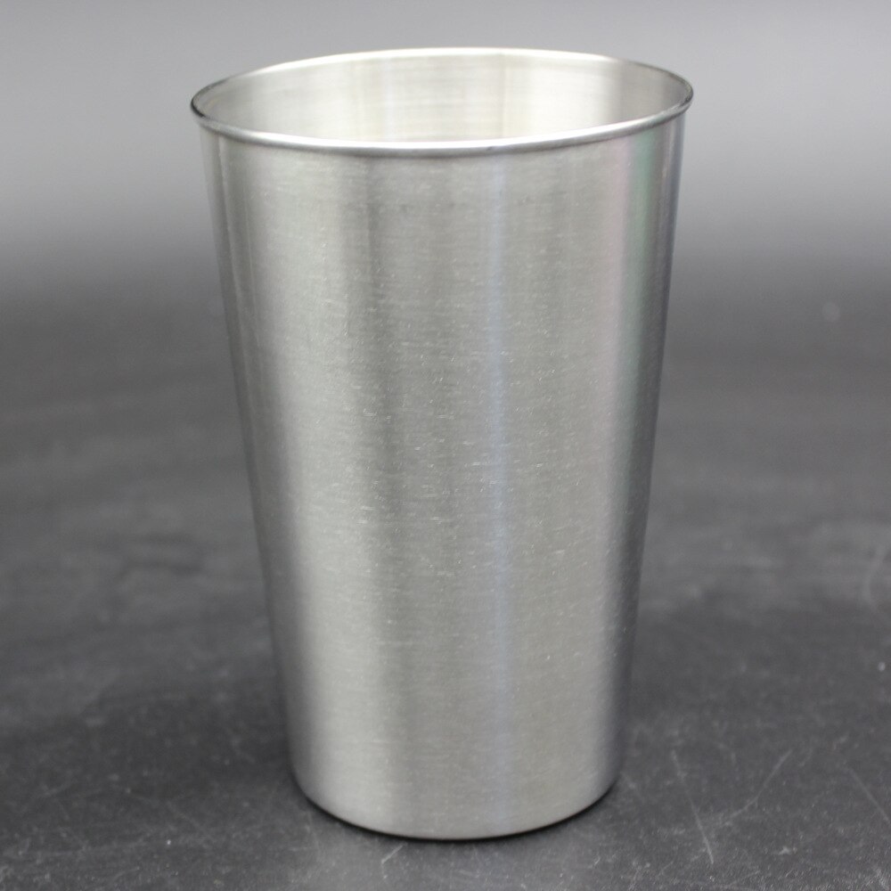 Various specifications Stainless Steel Pint Cup Reusable Stainless Steel Glasses Tumbler Metal Drinking Glasses Cups beer cup