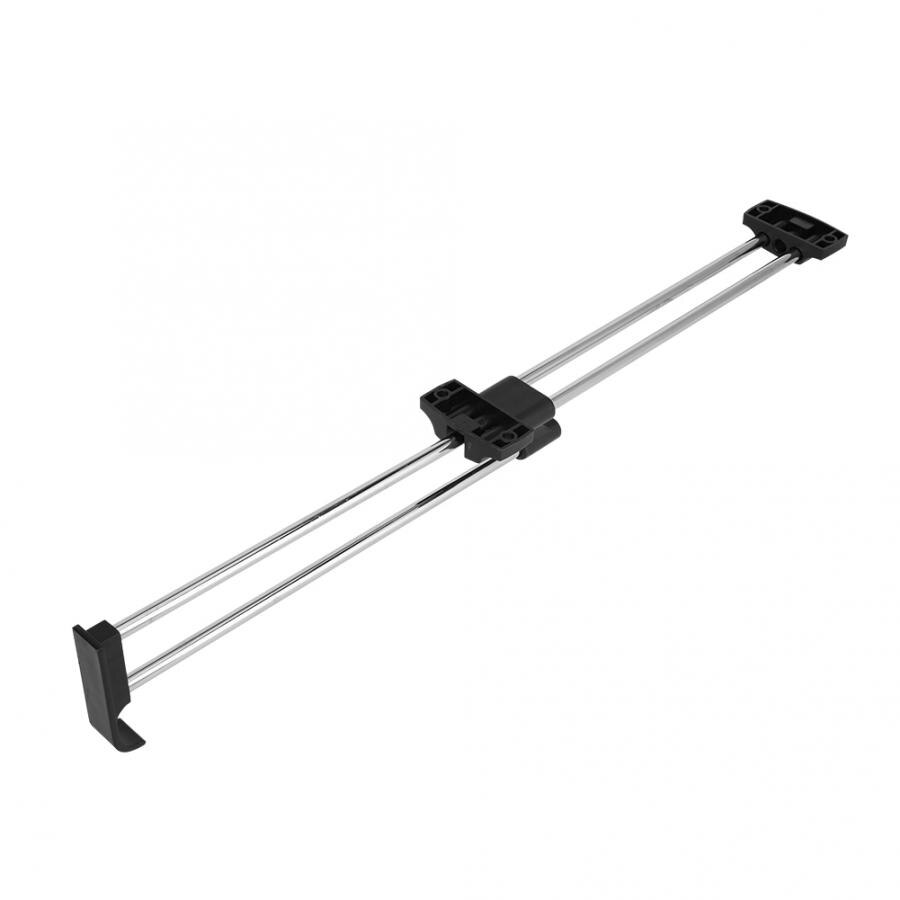 30cm 40cm Wardrobe Chrome Pull Out Retractable Wardrobe Clothes Hanger Rail Towel Coat Racks Closet Rod