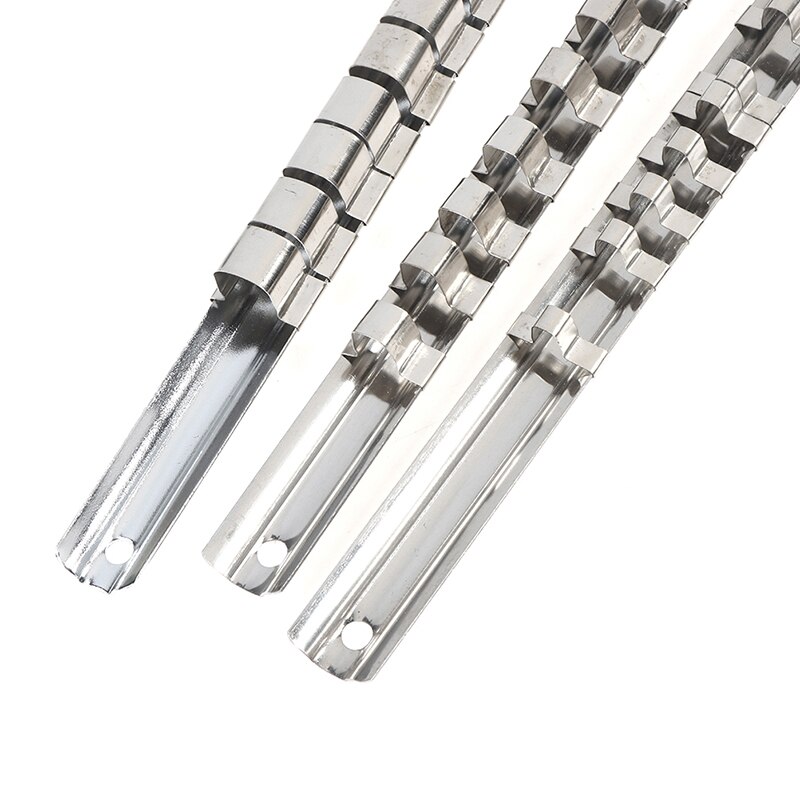 Stainless Steel Socket Rack Holder 1/4 3/8 1/2 Inch With 16 Clips Rail Tool Organizer Storage For Home Industrial Garage