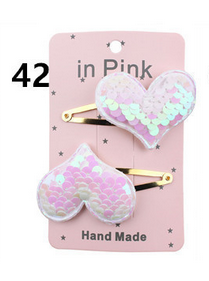 2 stücke Mädchen Blumen Bogen Alligator Haar Stifte Niedlichen freundlicher Haarspangen Baby Mädchen Headwear: J