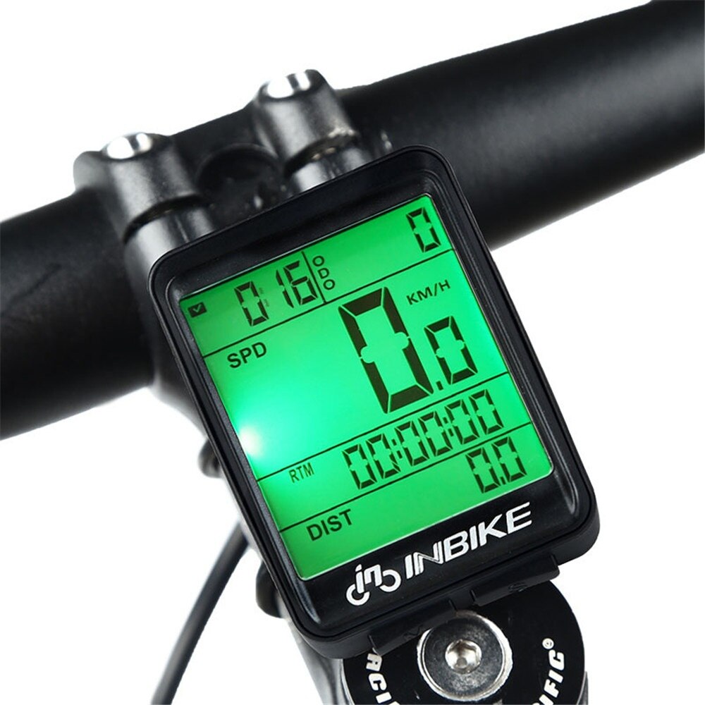 Waterproof Bicycle Computer Wireless And Wired MTB Bike Cycling Odometer Stopwatch Speedometer Watch LED Digital Rate