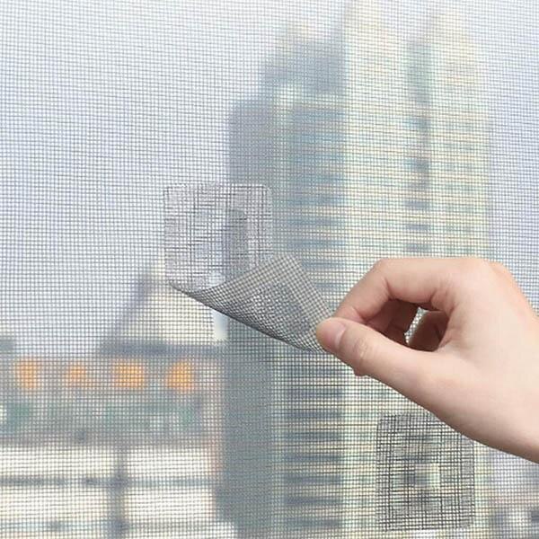 Scherm Venster Reparatie Patch Patch Gordijn Gordijn Mesh Venster Vullen Gat Anti-Muggen Vliegen Reparatie Patch