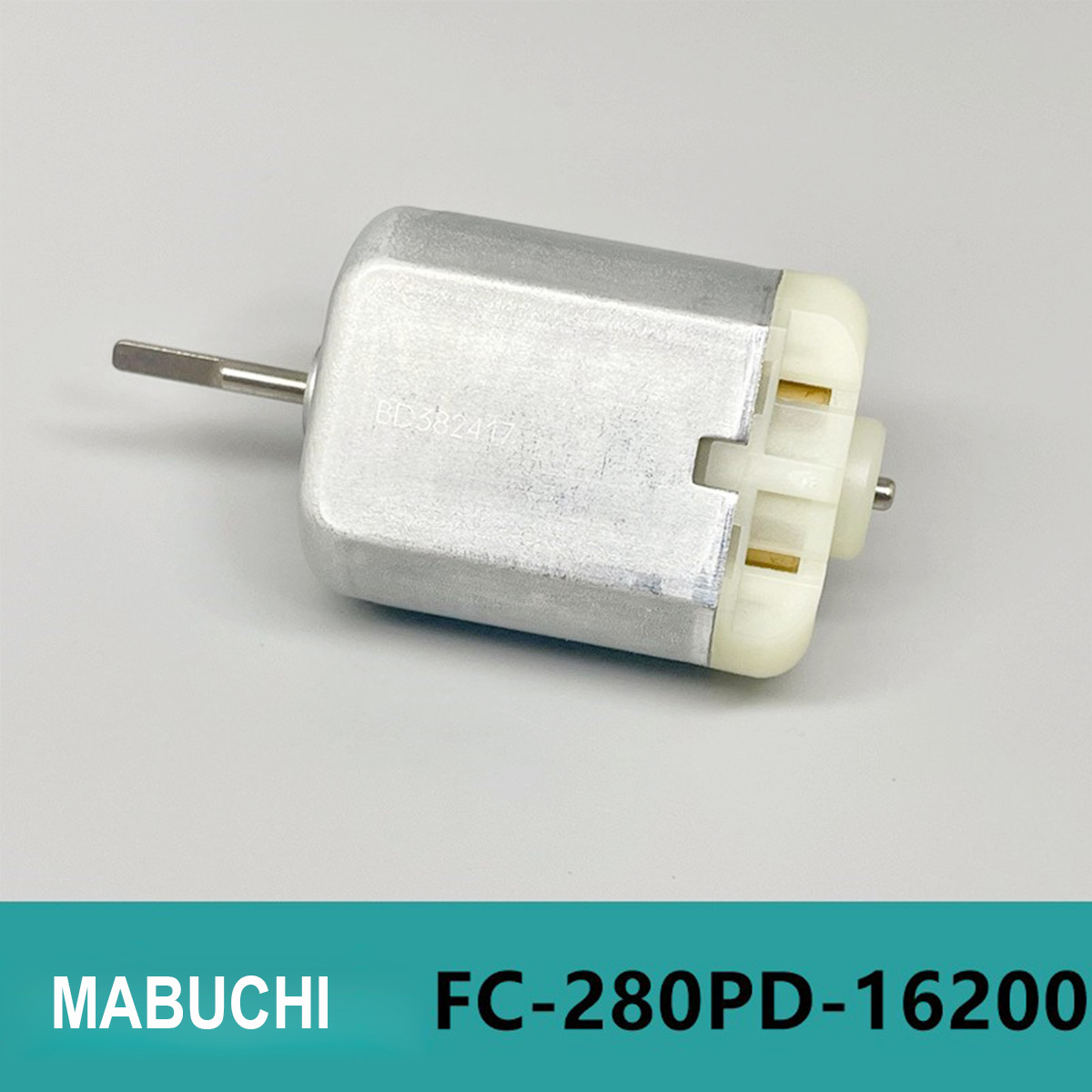 MABUCHI Mini DC 8V-16V 12V 9300RPM Motor 280 cepillo de carbono Motor eléctrico plano eje D alto par para Motor eléctrico de automóvil