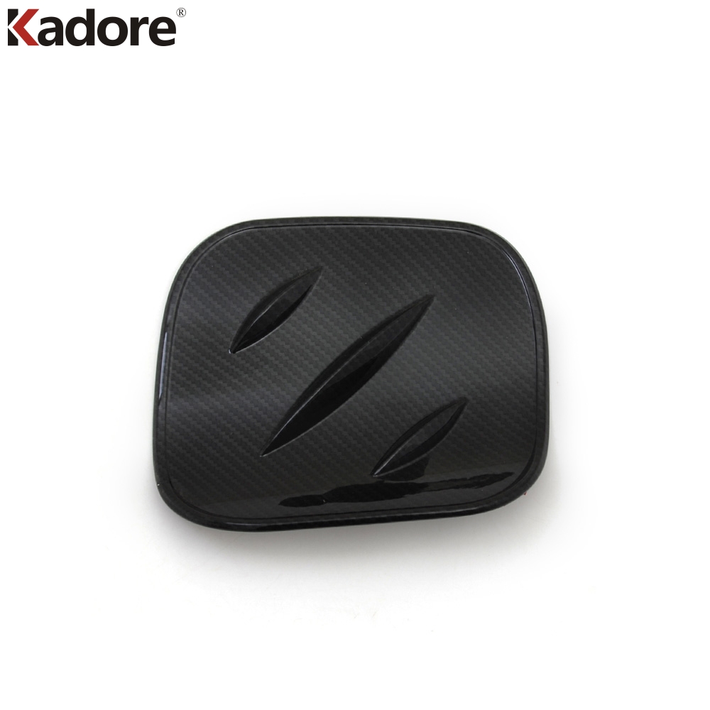 Cubierta de fibra de carbono para tanque de combustible, pegatina embellecedora de tapa de Gas para Toyota C-HR CHR , , , , 2022