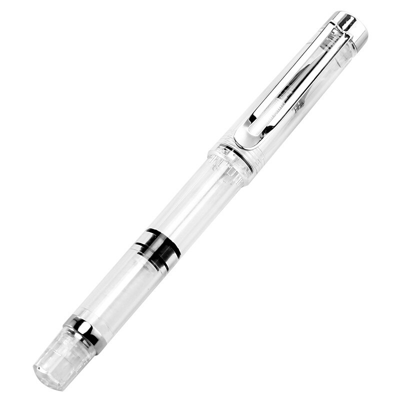 Pluma con pincel de pistón, pluma estilográfica, marcador para caligrafía de tinta rellenable, plumas estilográficas para escribir, suministros para escuela, arte de papelería: Default Title