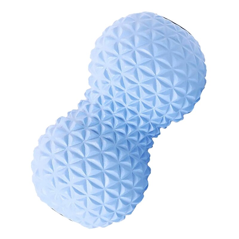 Massage Ball, Peanut Ball Plantar Fascia Cervical Vertebrae Acupoint Deep Muscle Relax Yoga Physiotherapy, Blue