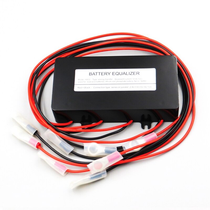 Ha02 batterier spændingsudligner balancer li-ion blysyre batteri tilslut parallel serie solpanel controller regulator 48v
