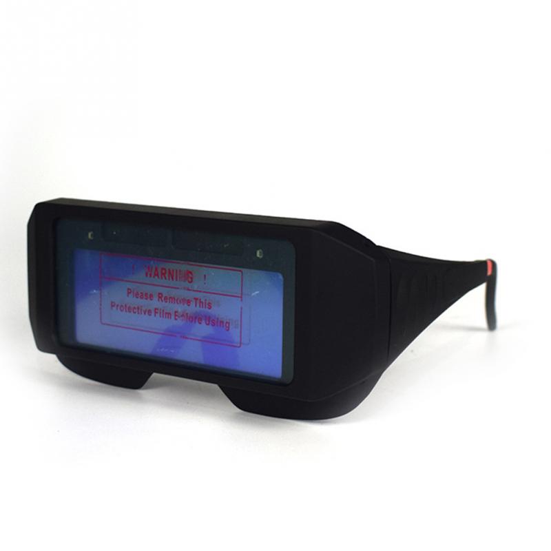 Sicherheit Automatische Augen Brille Solar- Gläser 6 mm dicke Objektiv Schweißen Photoelektrische Helm für bau schweißen arbeit