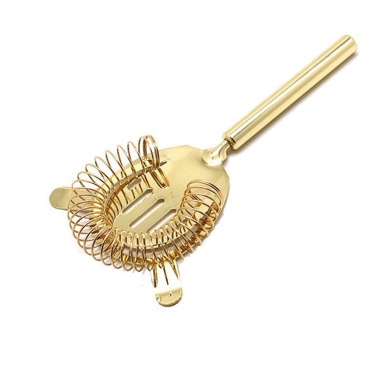 Sunfili cocktail shaker accessori per colino da ghiaccio accessori per sbarra in acciaio inossidabile con filtro per ghiaccio: Colore rosa