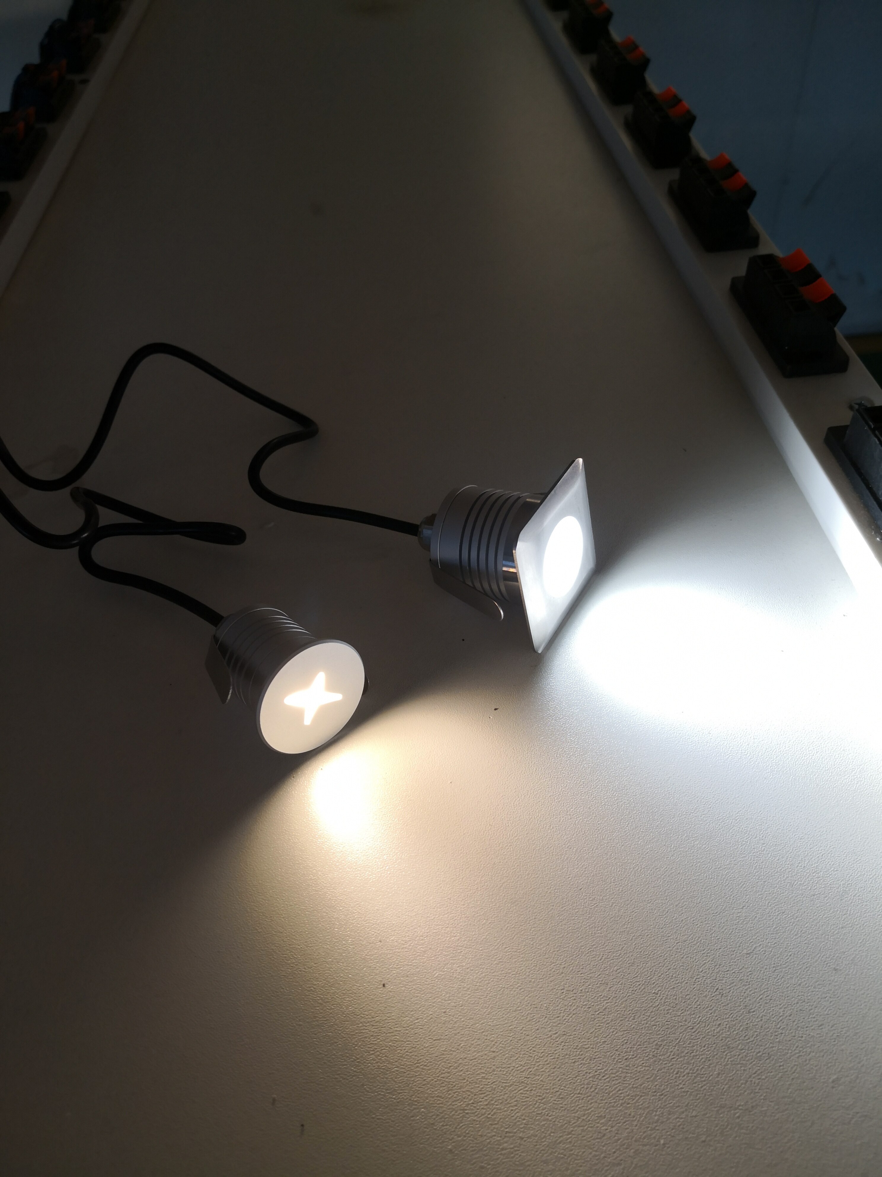 3W mini led spot DC 12V 24V CREE IP67 outdoor square spotlight
