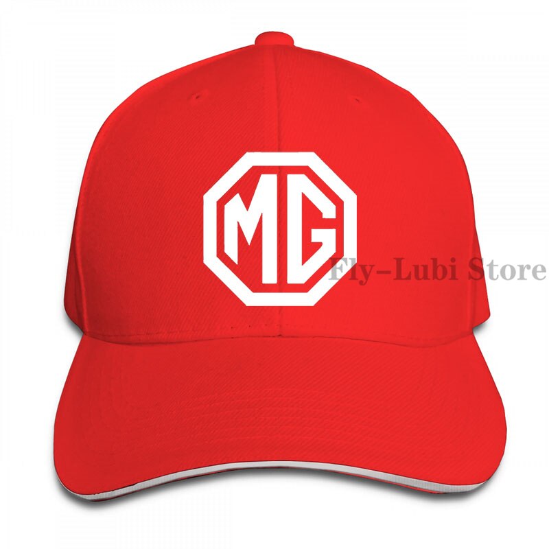 Mg Aftermarket Baseball cap men women Trucker Hats adjustable cap: 1-Red