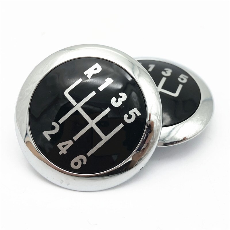 Schaltknauf Kappe Emblem Abzeichen oben trimmen Deckel Abdeckung fallen Für Volkswagen VW Passat B6 2005 Auto Styling Zubehör