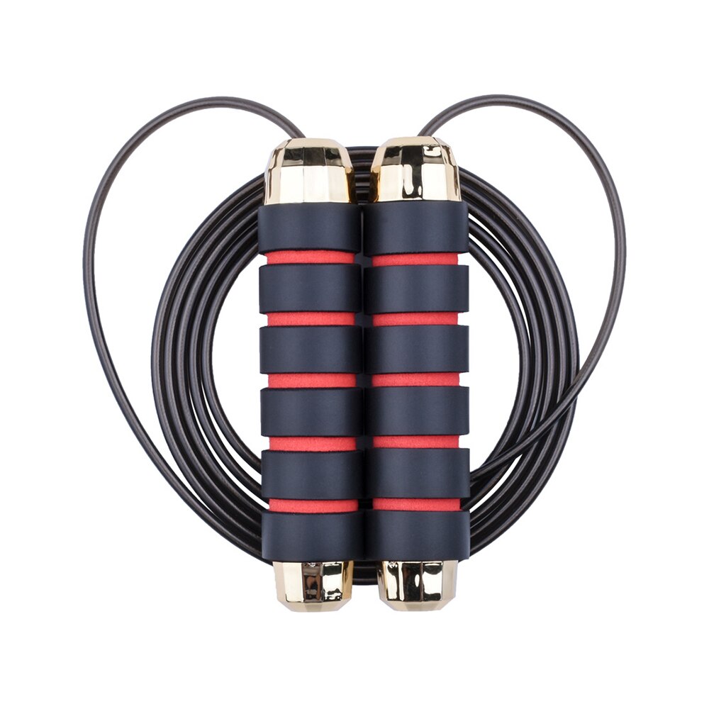 Sprong Springtouwen Kabel Staal Verstelbare Snelle Snelheid Handvat Springtouwen Training Boksen Sport Oefeningen Geschikt Voor Alle Leeftijden: Rood