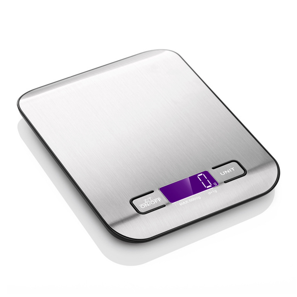 Food Scale Digital Stainless Steel Digital Kitchen Multifunction 5000g/1g Durable And Easy To Clean Measuring Tools: Default Title