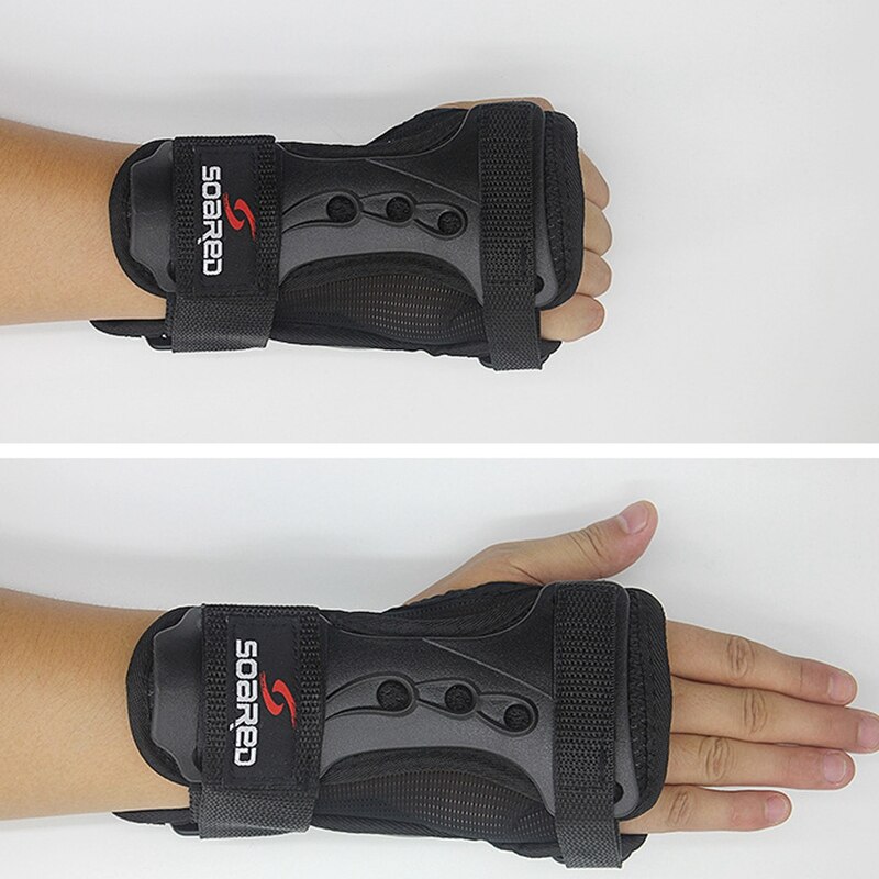 Steeg 1 Paar Verstelbare Snowboarden Handschoenen Polssteun Schaatsen Palm Care Kaphandschoenen Beschermende Kleding Ski Guard Pad Brace