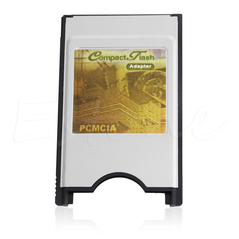 Compact flash cf till adapter kortläsare pc-kort pcmcia för bärbar dator