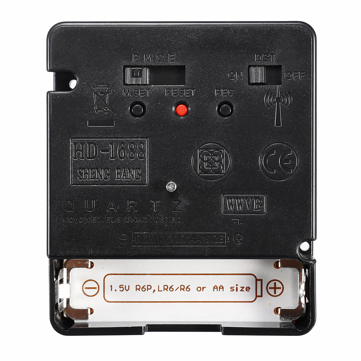 atomico WWVB Segnale Radio Controllato Orologio Movimento kit FAI DA TE per America Messico Canada ad alta efficienza energetica e mantenere l'ora esatta