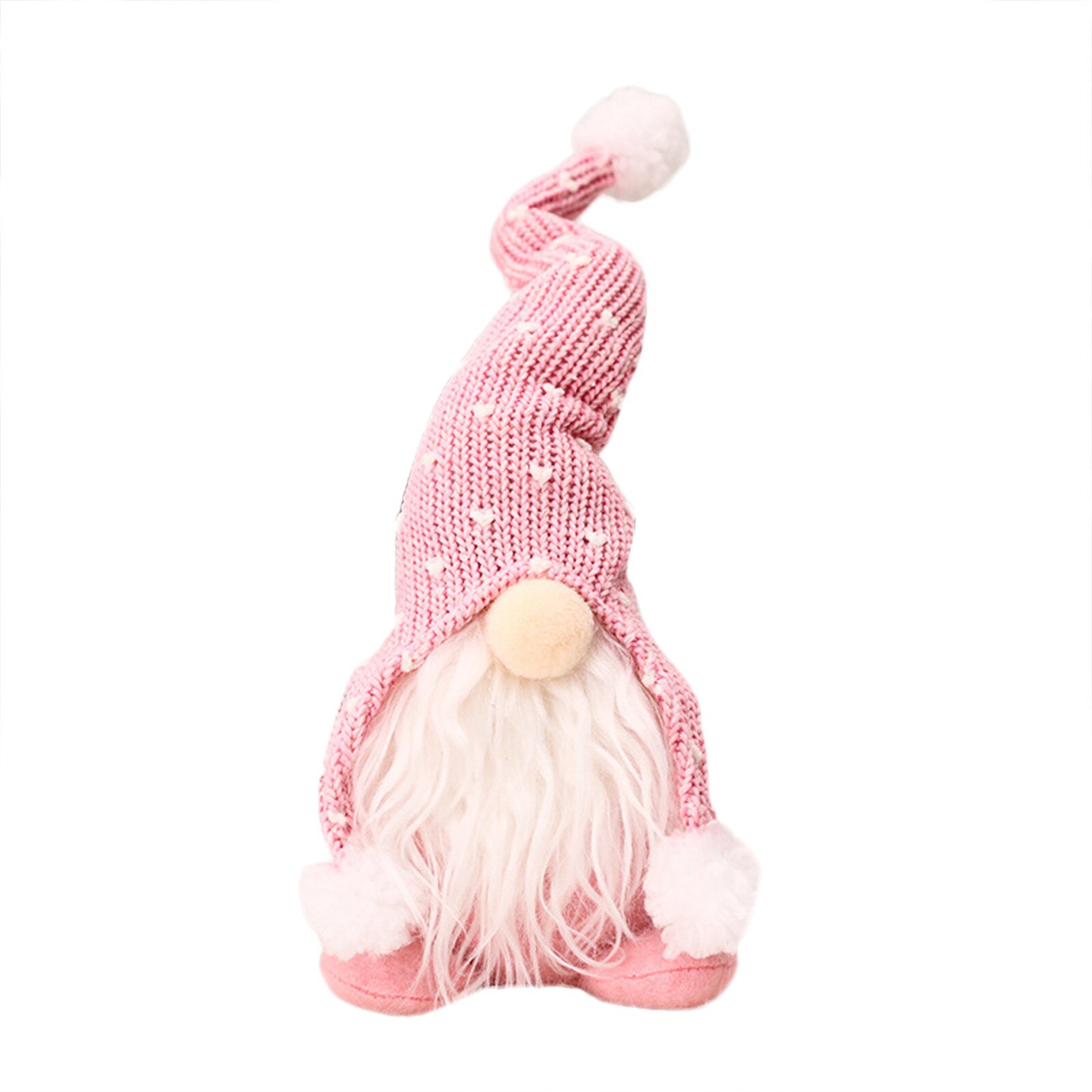 Christmas Faceless Gnome Santa Xmas Tree Handmade Santa Cloth Doll Birthday For Home Christmas Decoration: D