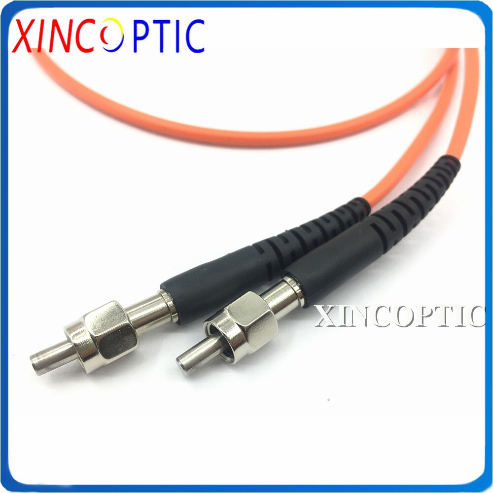 SMA905-SMA905 Simplex Multimode OM1 62.5/125 1M 2M 3M 5M 7M 10M 15M SMA-SMA MM Metal Ferrule 3.0mm Fiber Optic Patch Cord Cable