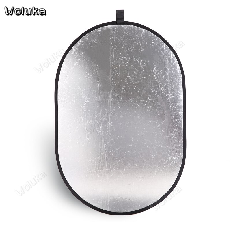 80*120cm 2-in-1 Oval Reflector board Gold Silver reflector photography accessories portable photo studio panel with bag CD50 T10