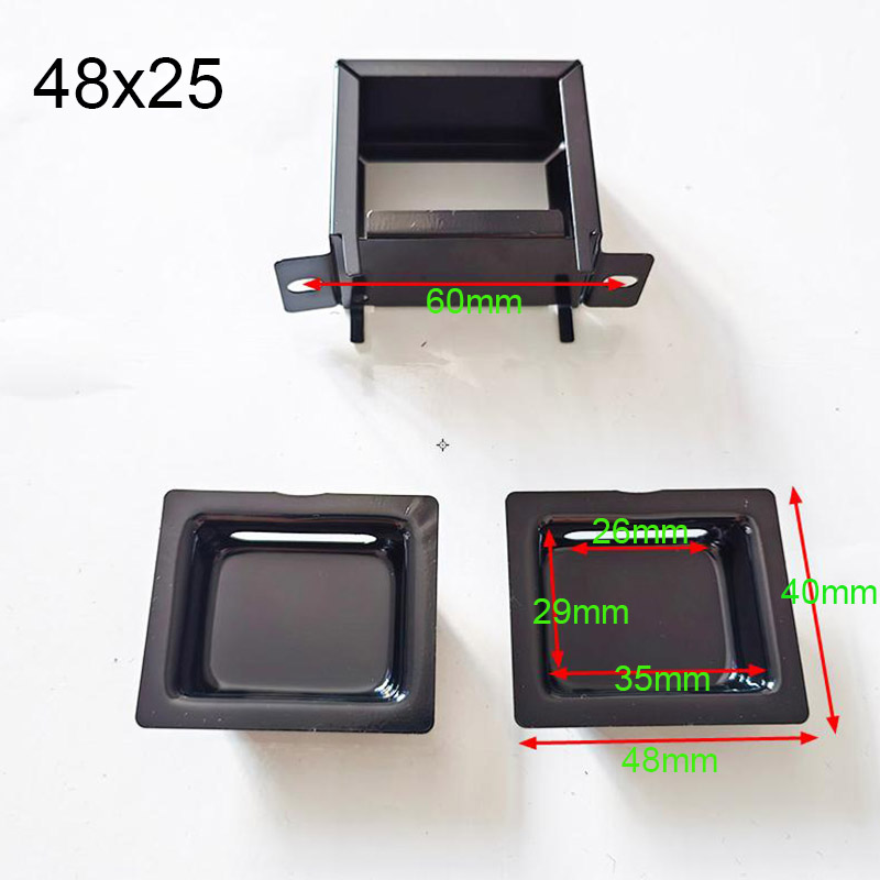 Transformer Cover EI Shrouds End Bells Metal Shield Sealing Protective Screening Can Side Top Protects Loudspeaker Accessories: Beige