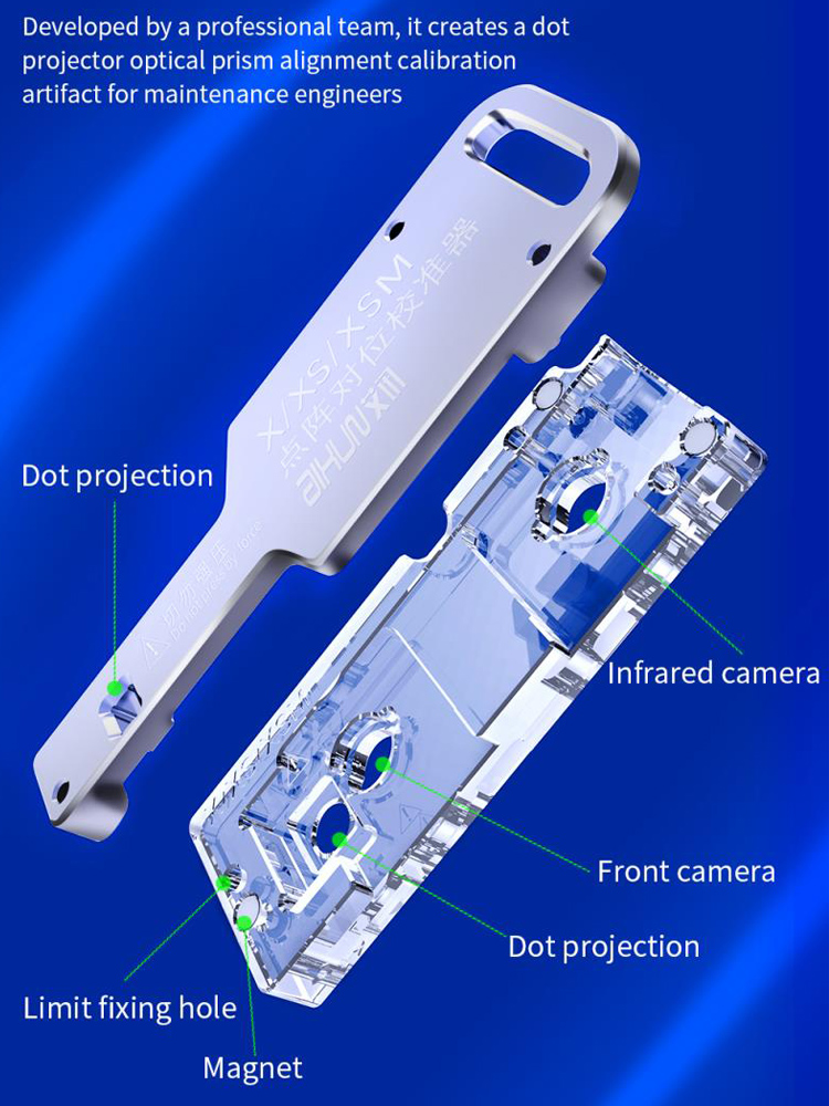 JCID JC AIXUN Dot Projector Precision Alignment Clibrator for iPhone X-XS max 11/11pro/11promax FaceID Flex Cable Alignment Tool
