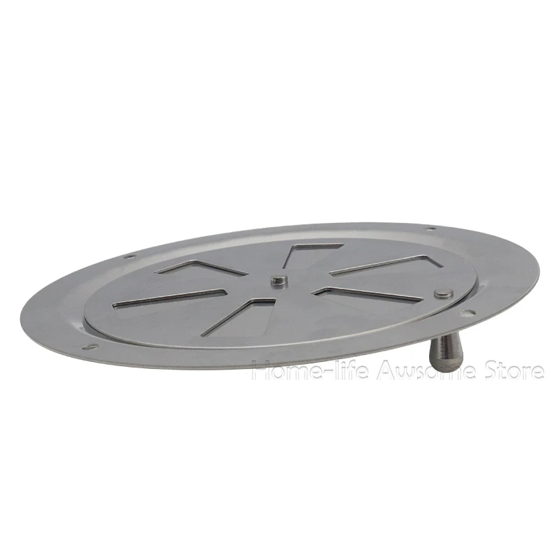 2 stücke Edelstahl 316 Stiefel Marine Runde Luft Jalousie entlüften Gitter Belüftung Lamellen Ventilator Grill Abdeckung Seite Knopf Öffnung