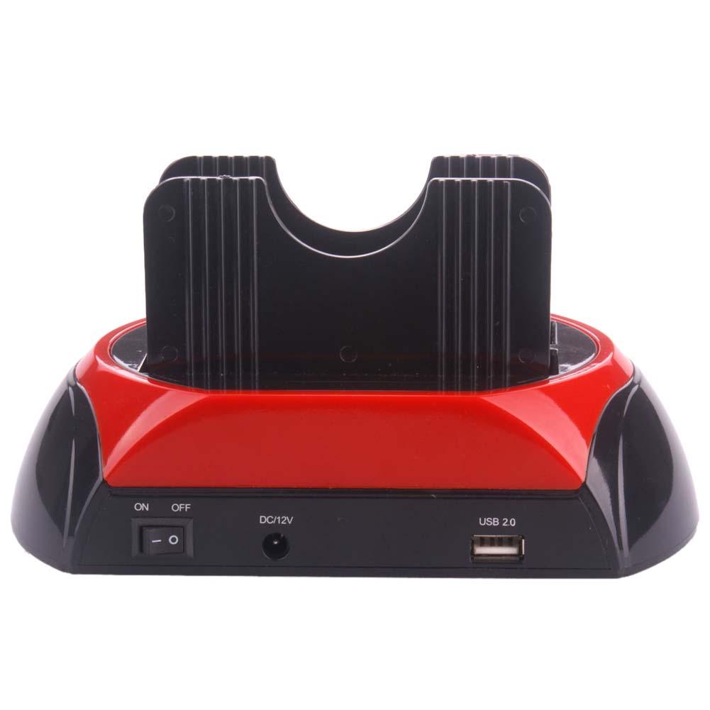 Dual 2.5 "3.5" IDE SATA HDD Harde Schijf Disk Dock Docking Station Kaartlezer